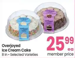 Albertsons Overjoyed ice cream cake offer