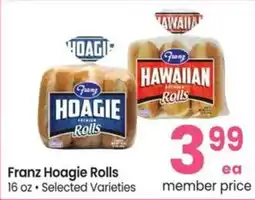 Albertsons Franz hoagie rolls offer