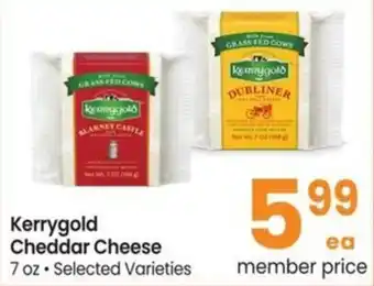 Albertsons Kerrygold cheddar cheese offer