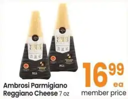 Albertsons Ambrosi parmigiano reggiano cheese offer