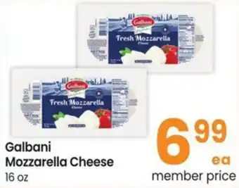 Albertsons Galbani mozzarella cheese offer