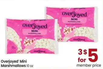 Albertsons Overjoyed mini marshmallows offer