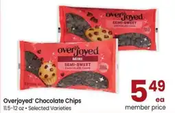Albertsons Overjoyed chocolate chips offer