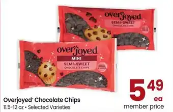 Albertsons Overjoyed chocolate chips offer
