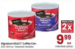 Albertsons Signature SELECT Coffee Can offer