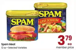Albertsons Spam Meat offer