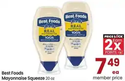 Albertsons Best foods mayonnaise squeeze offer