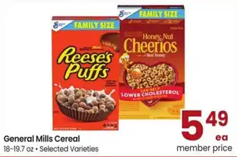 Albertsons General mills cereal offer