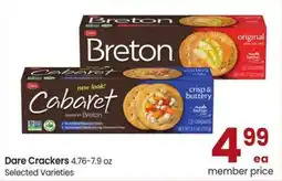 Albertsons Dare crackers offer