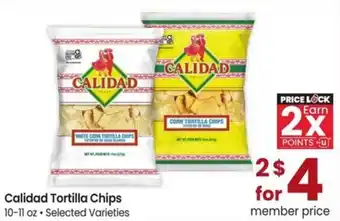 Albertsons Calidad tortilla chips offer