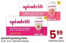 Albertsons Spindrift Sparkling Water offer
