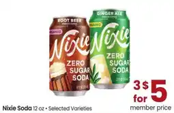 Albertsons Nixie soda offer