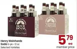 Albertsons Henry Weinhards soda offer