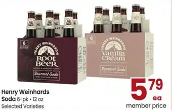Albertsons Henry Weinhards soda offer