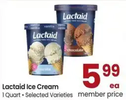Albertsons Lactaid ice cream offer