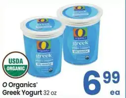 Albertsons O Organics greek yogurt offer