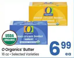 Albertsons O organics butter offer