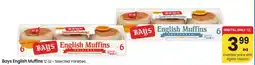 Albertsons Bays english muffins offer