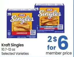 Albertsons Kraft singles offer