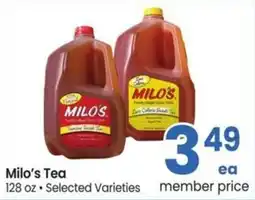 Albertsons Milo's tea offer