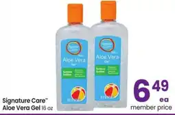 Albertsons Signature care aloe vera gel offer