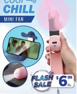 Showcase US COOL CHILL MINI FAN offer