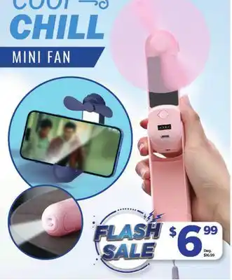 Showcase US COOL CHILL MINI FAN offer