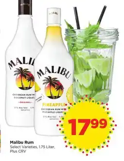 Food 4 Less Malibu Rum offer
