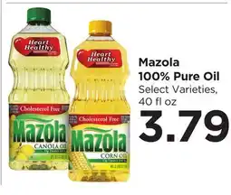 Food 4 Less Mazola 100% Pure Oil offer