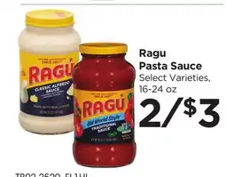 Food 4 Less Ragu Pasta Sauce offer