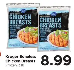 Food 4 Less Kroger Boneless Chicken Breasts offer