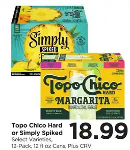 Food 4 Less Topo Chico Hard or Simply Spiked offer