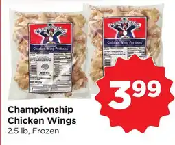 Food 4 Less Championship Chicken Wings offer