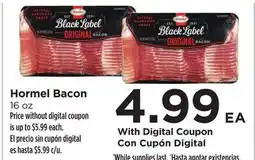 Food 4 Less Hormel Bacon offer