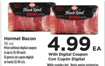 Food 4 Less Hormel Bacon offer
