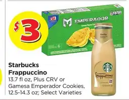 Food 4 Less Starbucks Frappuccino offer