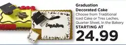 Food 4 Less Graduation Decorated Cake offer