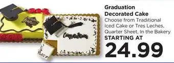 Food 4 Less Graduation Decorated Cake offer
