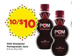 Food 4 Less POM Wonderful Pomegranate Juice offer