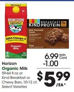 Ralphs Horizon Organic Milk offer