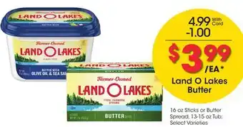 Ralphs Land O Lakes Butter offer