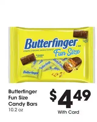 Ralphs Butterfinger Fun Size Candy Bars offer