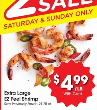 Ralphs Extra Large EZ Peel Shrimp offer