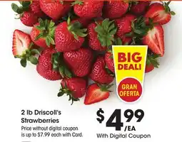 Ralphs 2 lb Driscoll's Strawberries offer