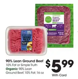 Ralphs 90% Lean Ground Beef offer