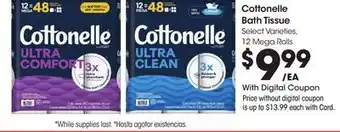 Ralphs Cottonelle Bath Tissue offer