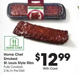 Ralphs Home Chef Smoked St. Louis Style Ribs offer