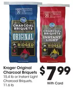 Ralphs Kroger Original Charcoal Briquets offer