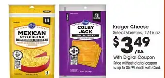 Ralphs Kroger Cheese offer