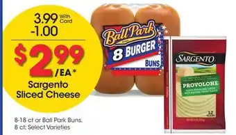 Ralphs Sargento Sliced Cheese offer